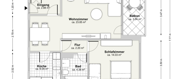 1 chambre Appartement à Hanover, Germany No. 312057 7