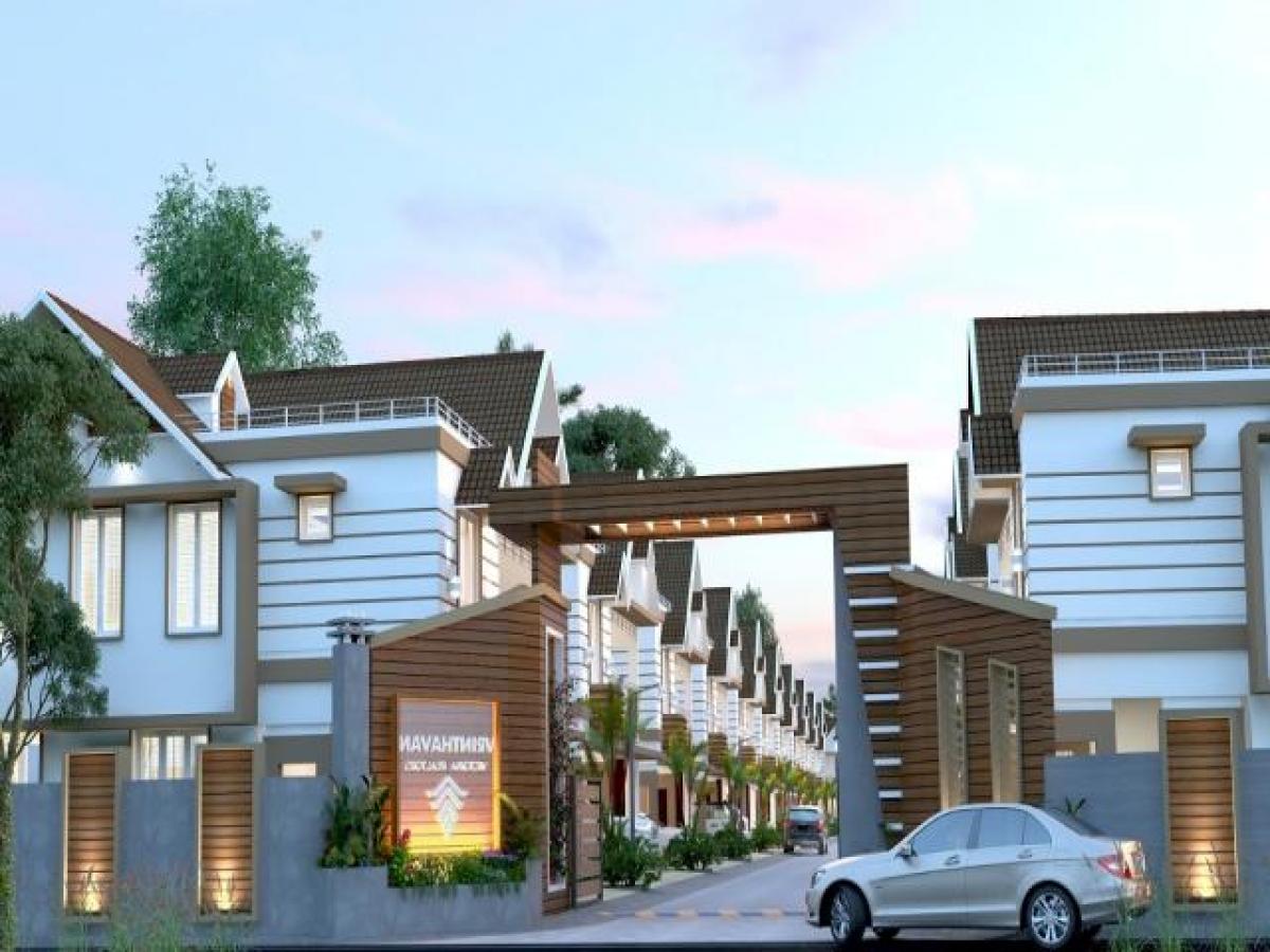 4 غرف نوم منزل في Thrissur, India رقم 19063