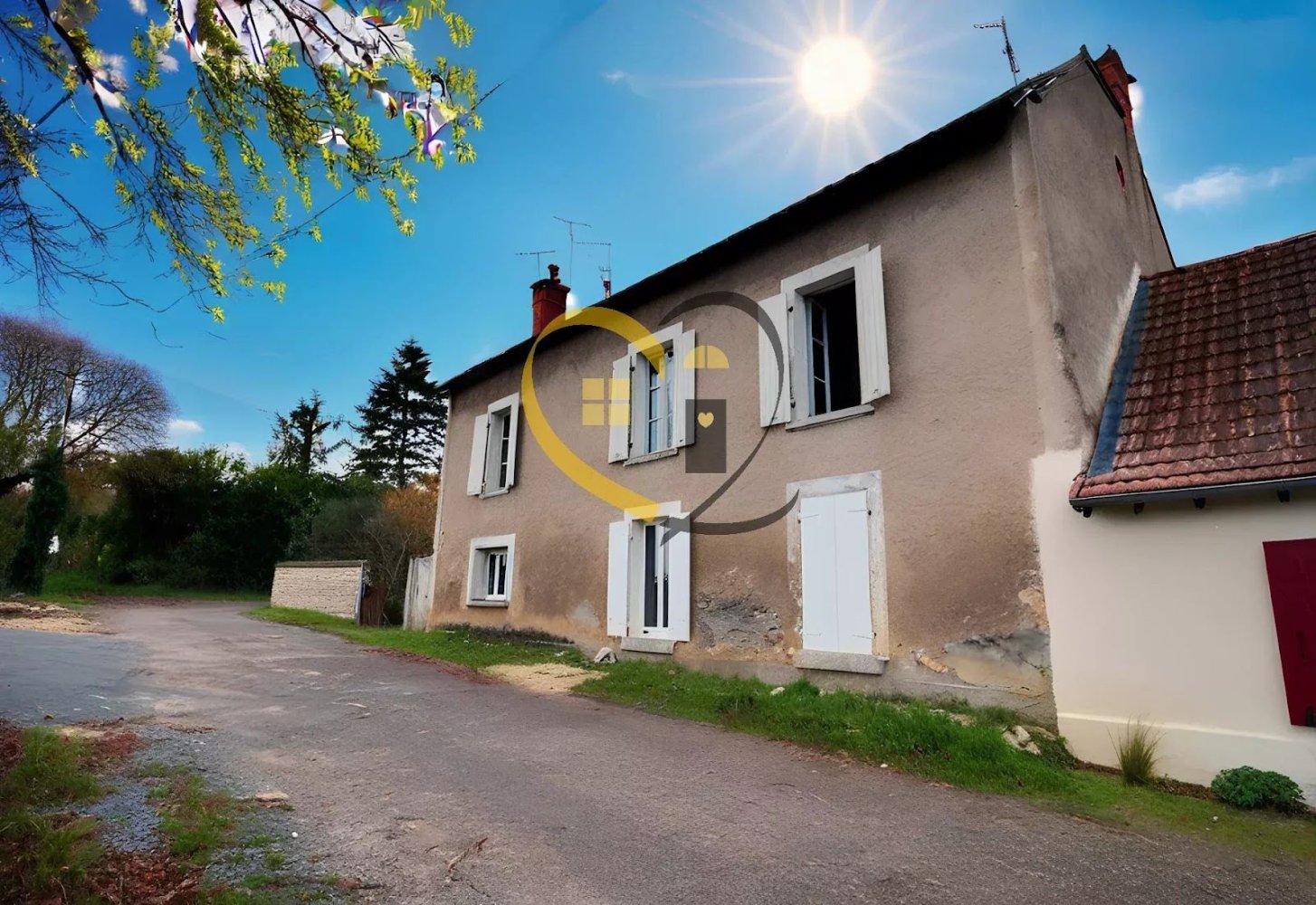 Casa de 7 habitaciónes en Nohant-en-Gout, France No. 46387