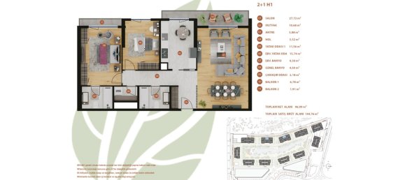 3غرفة شقة في Bahcelievler, Turkey رقم 23173 29