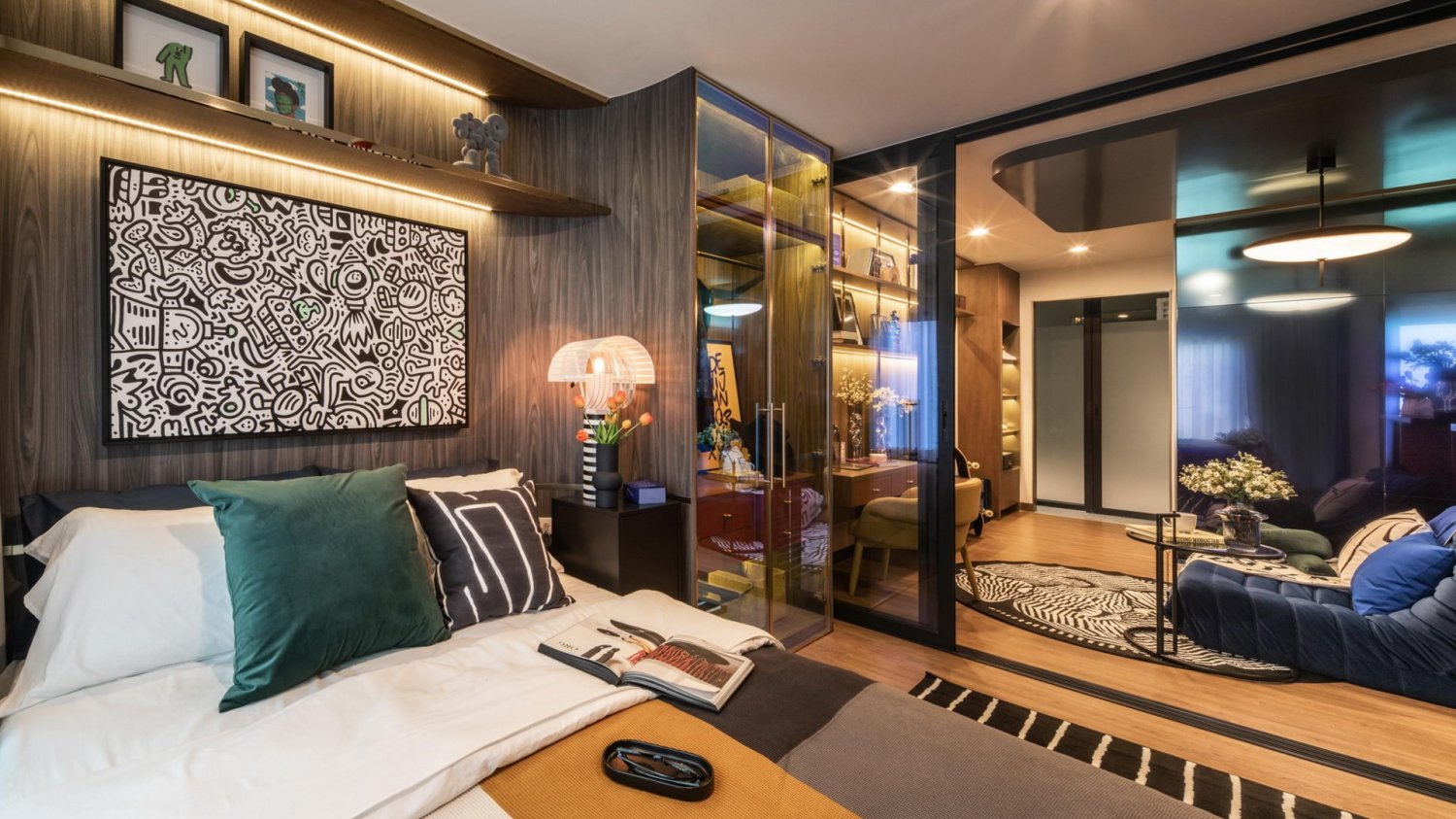 Кондоминиум  с 1 спальней в The Line Vibe, Пляж Рейли, Таиланд № 30561