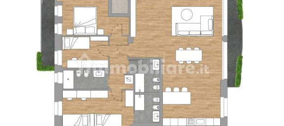 3 bedrooms Apartment in Milan, Italy No. 333171 33