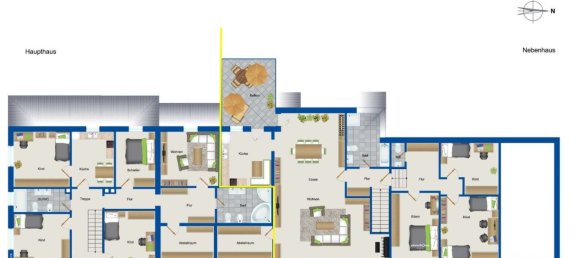 Дом с 12 комнатами в Варендорф, Германия № 220060 23