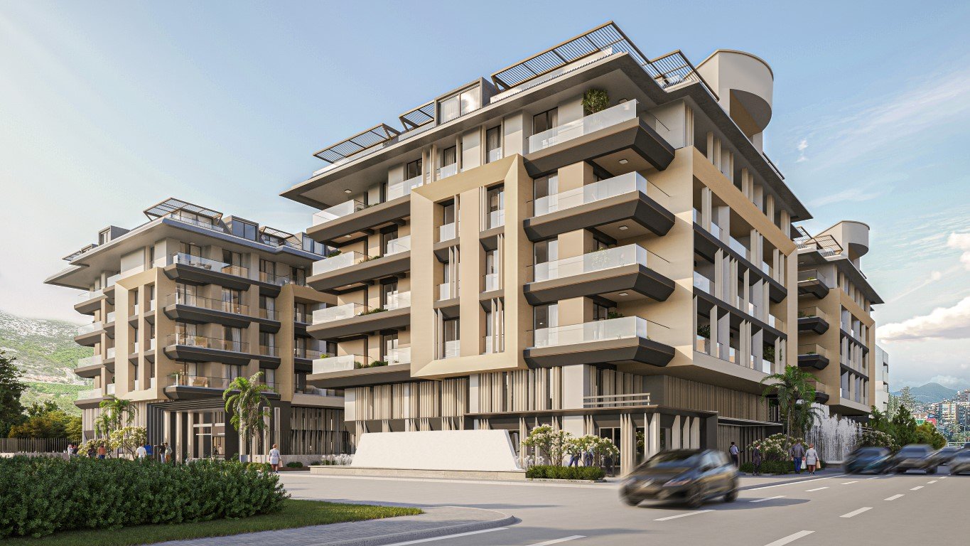 Apartment 1+1 in Alanya, Turkey No. 8624