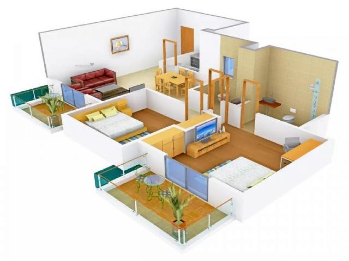 2 bedrooms House in Gurgaon, India No. 51291