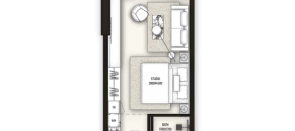 Studio in Jumeirah Village Triangle, UAE No. 121401 4