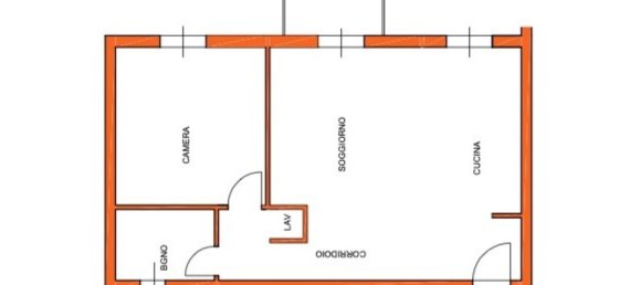 2-Zimmer Wohnung in Parma, Italy, Nr. 267557 13