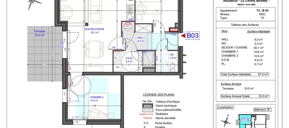 2 chambres Appartement à Berck, France No. 82134 2