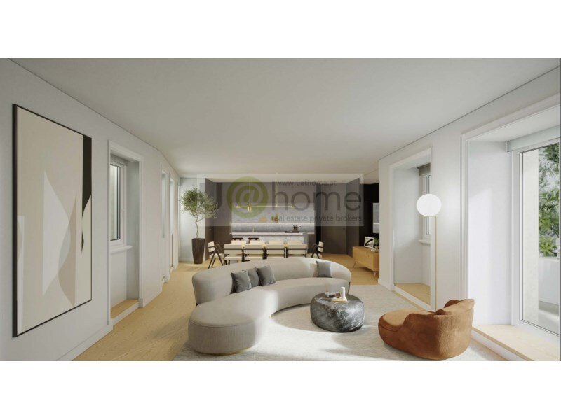 Квартира с 2 спальнями в Лиссабон, Португалия № 10378