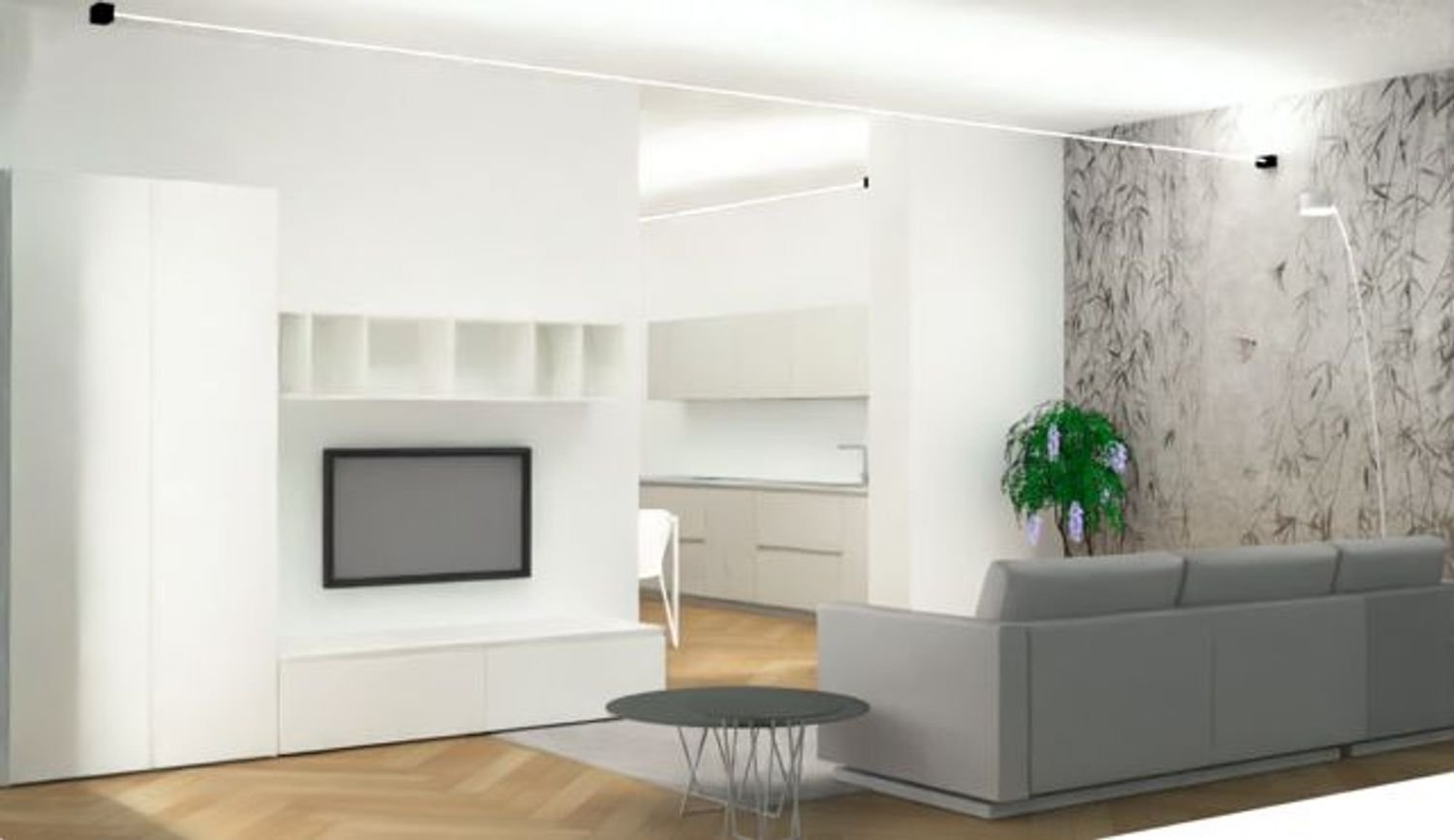 Квартира с 3 комнатами в Алассио, Италия № 124192