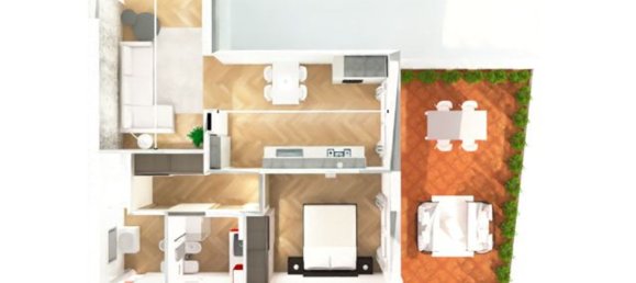 Квартира с 3 комнатами в Алассио, Италия № 124192 24