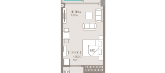 Estudio en Business Bay, UAE No. 121306 6