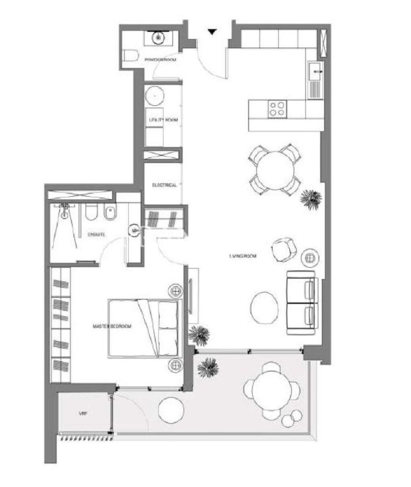 1 Schlafzimmer Wohnung in Sliema, Malta, Nr. 1316