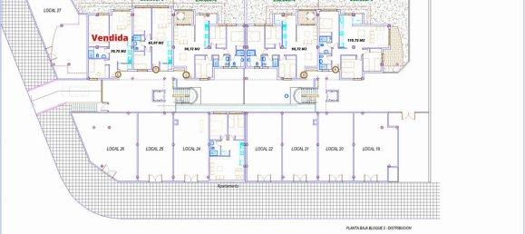 2 bedrooms Apartment in Alicante, Spain No. 9762 18