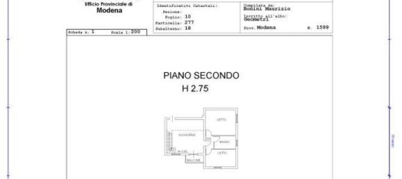Apartamento T2 em San Prospero, Italy N.º 95999 7