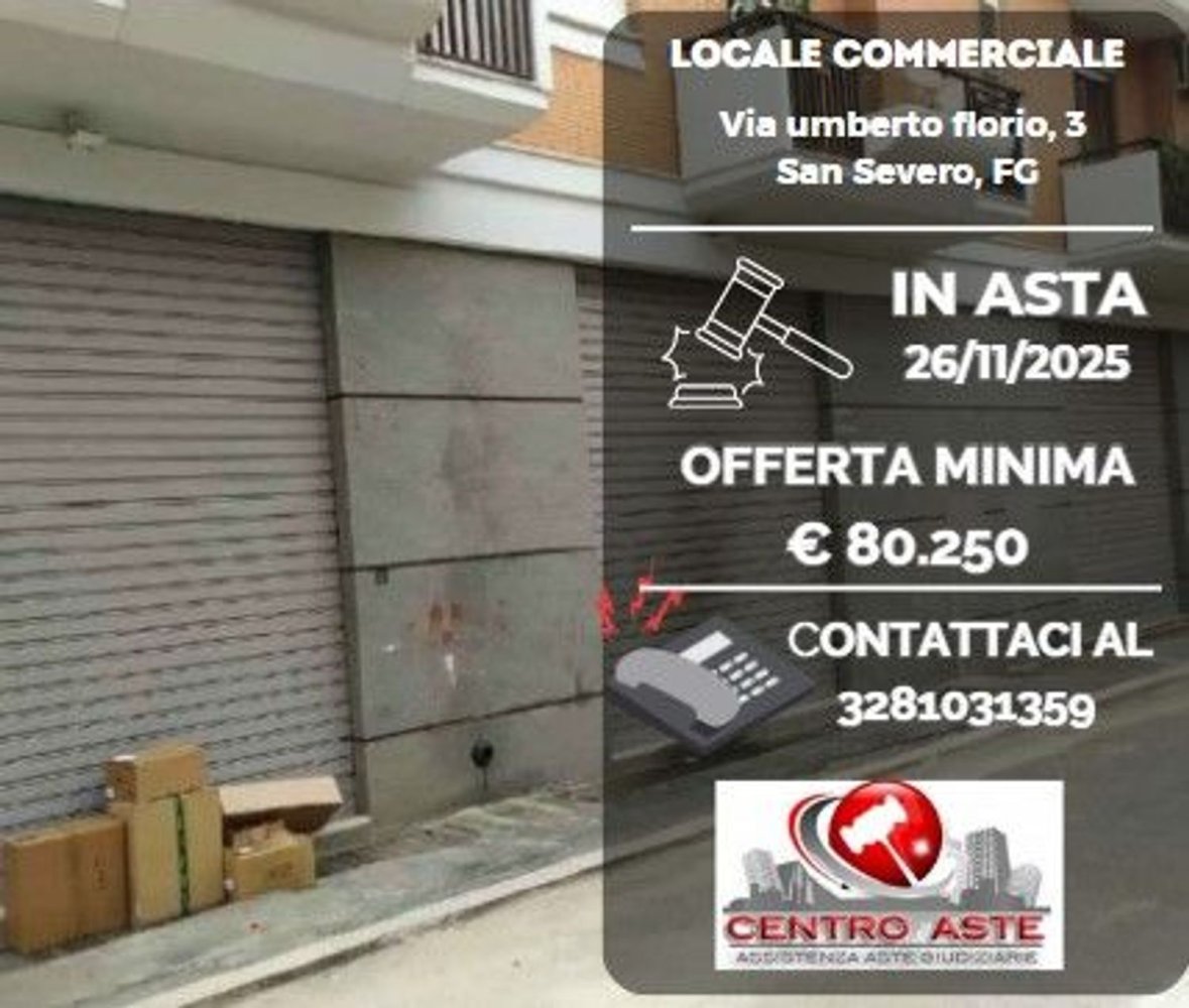  عقار تجاري في San Severo, Italy 179متر مربع رقم 274728