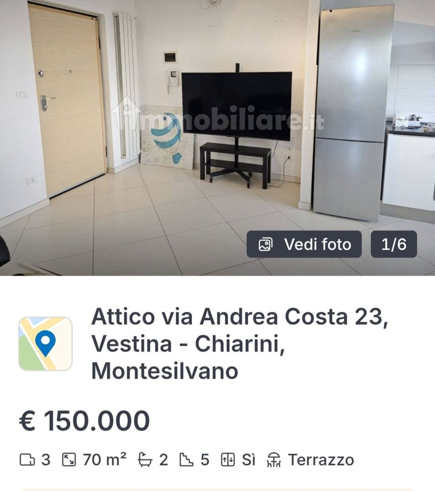 3 Schlafzimmer Penthouse in Montesilvano, Italy, Nr. 325821