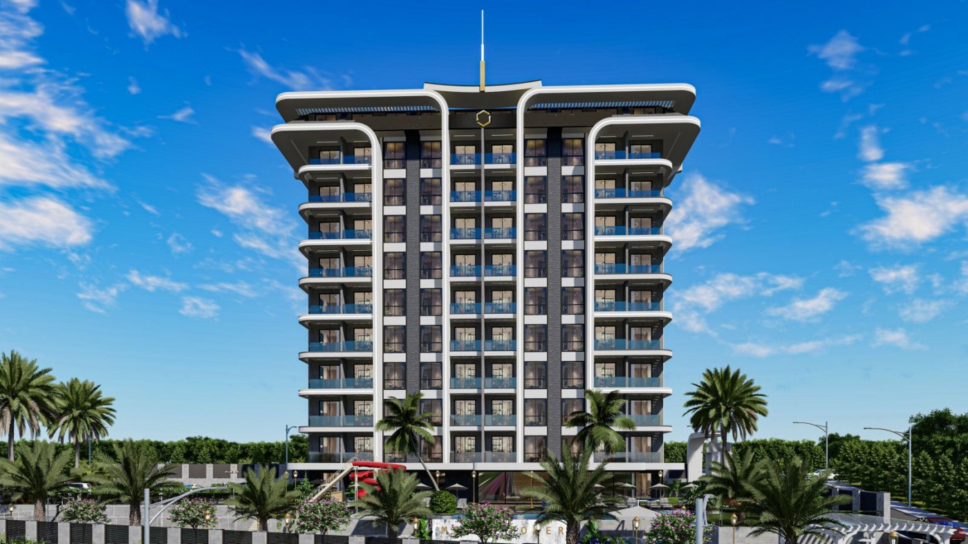 Wohnung 1+1 in Kestel, Turkey, Nr. 31366