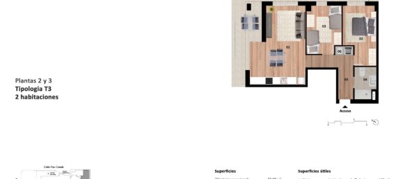 Apartamento T1 em Vallirana, Spain N.º 27606 17