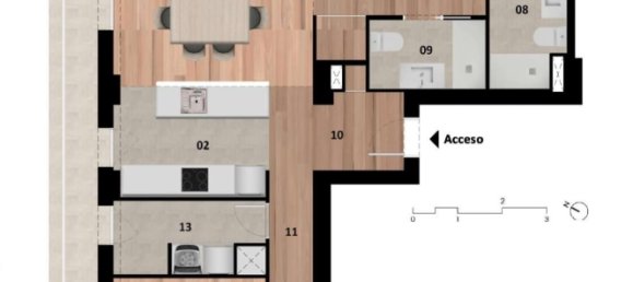 Apartamento T1 em Vallirana, Spain N.º 27606 24