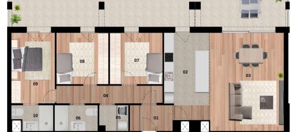 Apartamento T1 em Vallirana, Spain N.º 27606 26