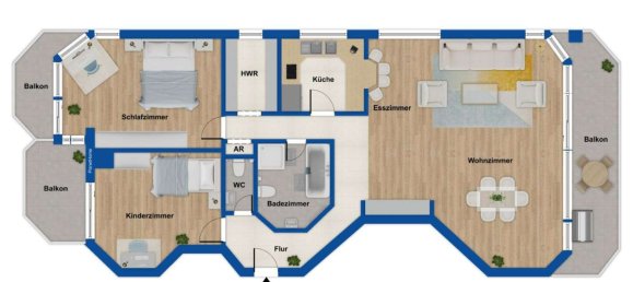 Квартира с 3 комнатами в Штормарн, Германия № 293041 10