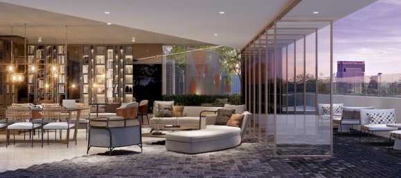 Кондоминиум с 1 спальней в Бангкок, Таиланд № 2906 4