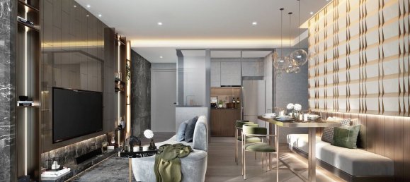 Кондоминиум с 1 спальней в Бангкок, Таиланд № 2906 7