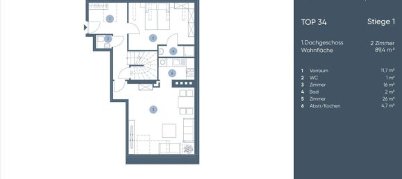 3-Zimmer Wohnung in Margareten, Austria, Nr. 299 7