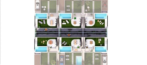 Бунгало с 2 спальнями в Ло Паган, Испания № 288972 3