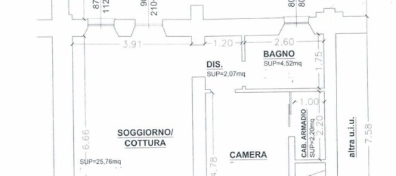 2 rooms Apartment in Lissone, Italy No. 218271 28