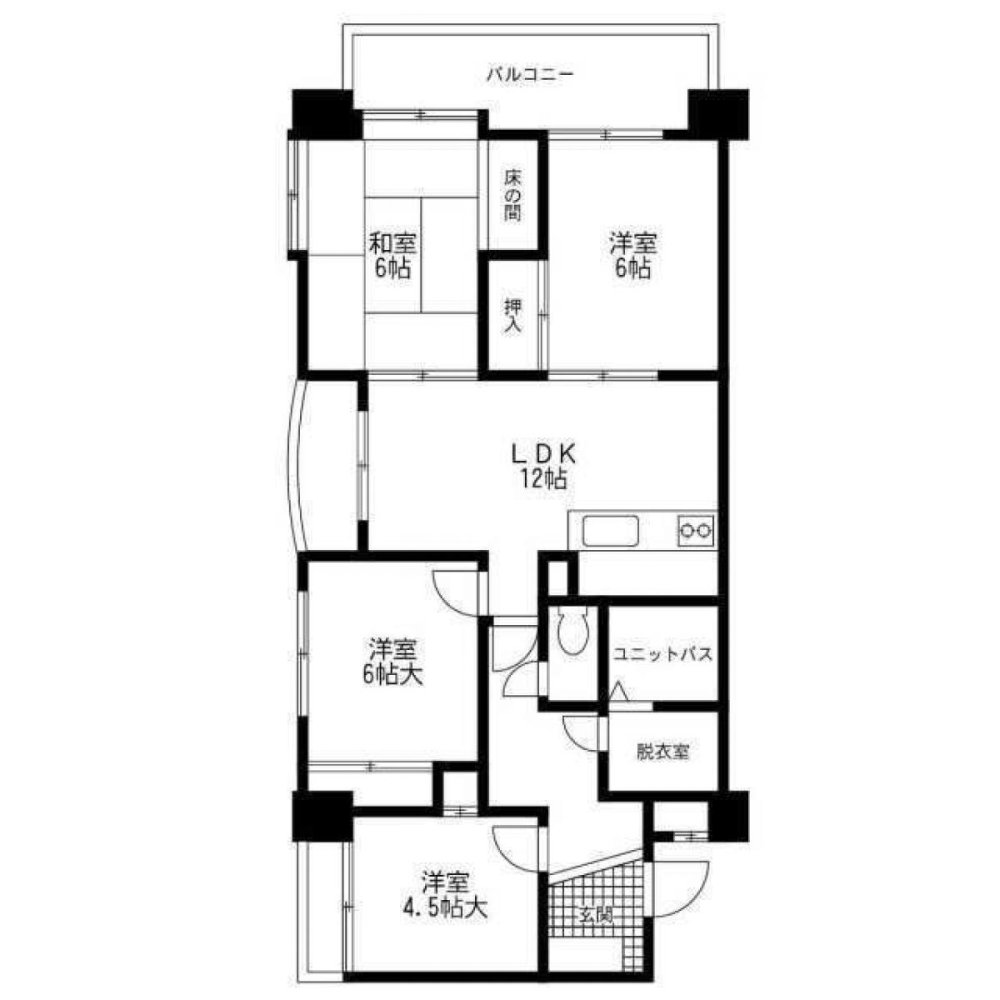 Apartamento T4 em Fukuoka, Japan N.º 1815