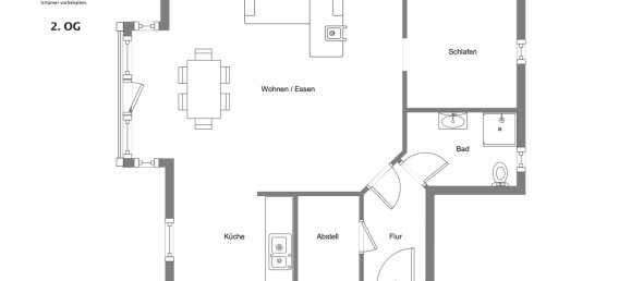 Apartamento de 2 divisões em Saarland, Germany N.º 87439 9