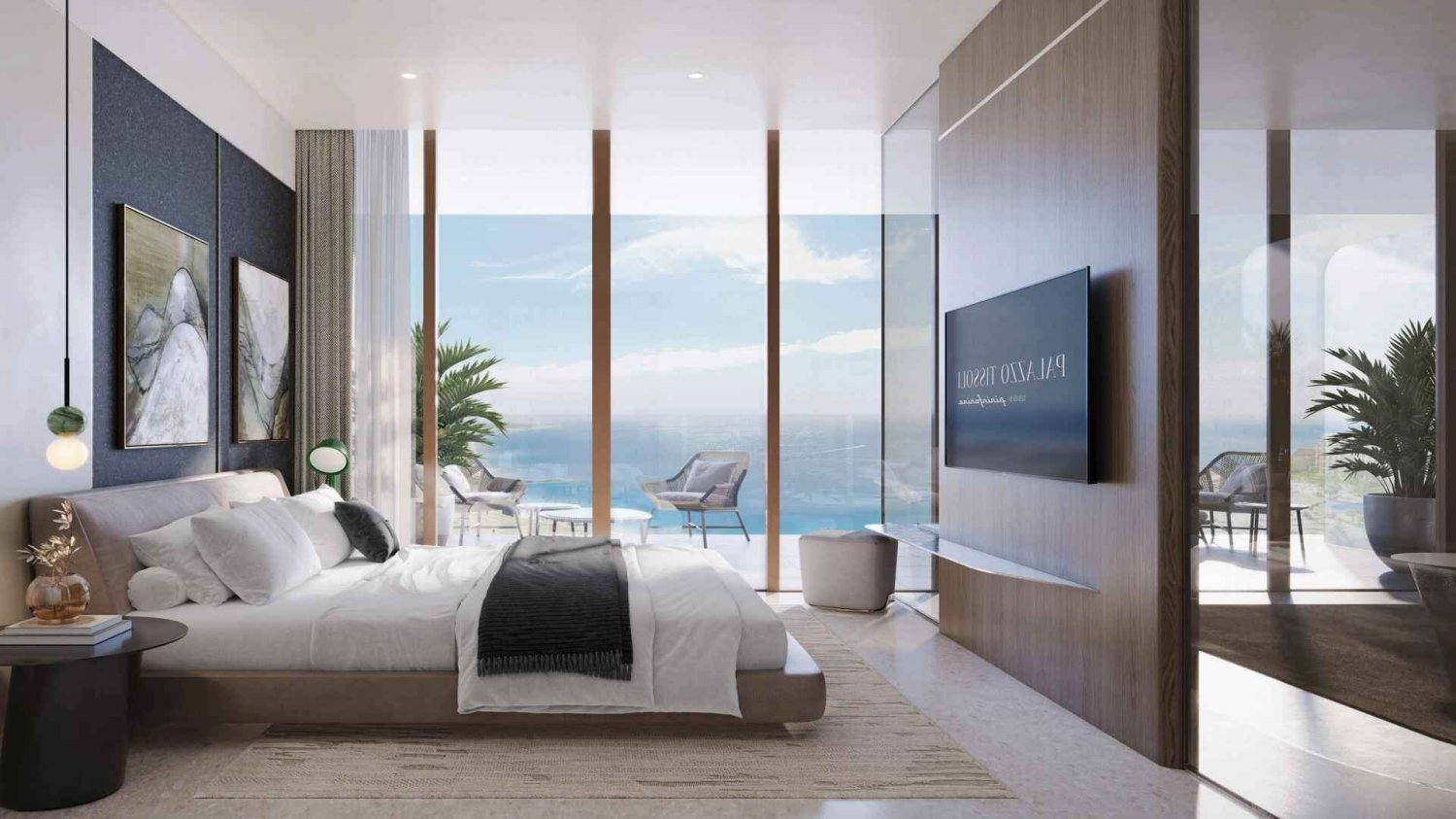 1 غرف نوم شقة في Palazzo Tissoli, Al Marjan Island, UAE رقم 117741