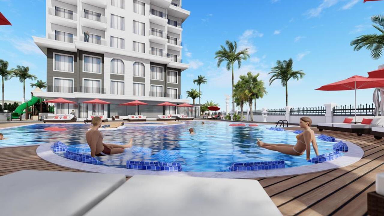 Wohnung 1+1 in Travok Tower, Mahmutlar, Turkey, Nr. 39238