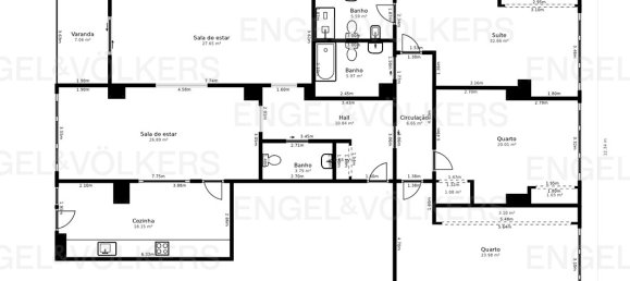 3 غرف نوم شقة في Lisbon, Portugal رقم 11058 36