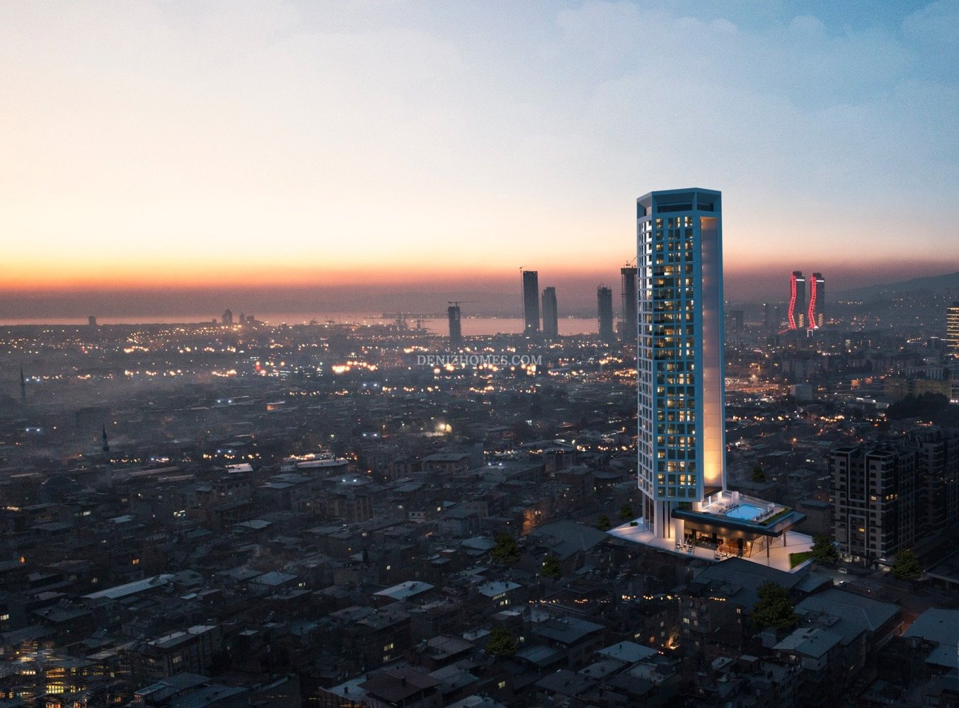 3 rooms Villa in Denizli, Turkey No. 14716