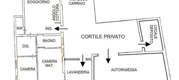 3 rooms Apartment in Gambolò, Italy No. 159696 21