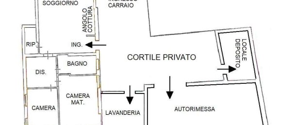 3 rooms Apartment in Gambolò, Italy No. 159696 10