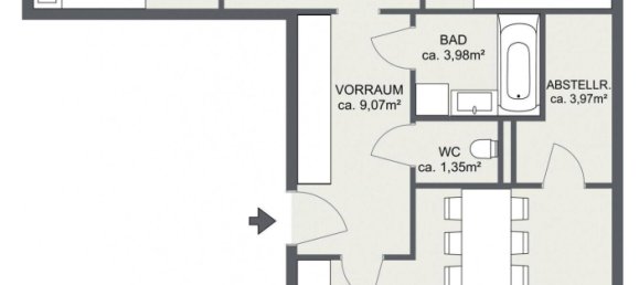 Apartamento de 4 divisões em Wahring, Austria N.º 226839 14
