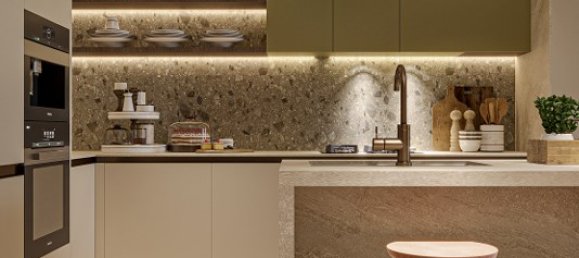 Квартира с 2 спальнями в Lucky Oasis Residence, Джумейра Вилладж Серкл, ОАЭ № 62668 3