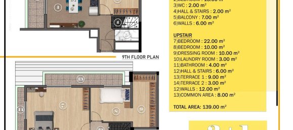 2 rooms Apartment in Mahmutlar, Turkey No. 10007 28