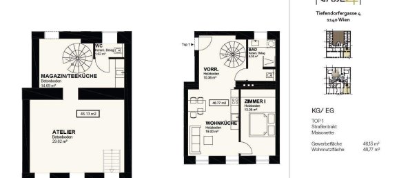 2 rooms Apartment in Penzing, Austria No. 248853 15