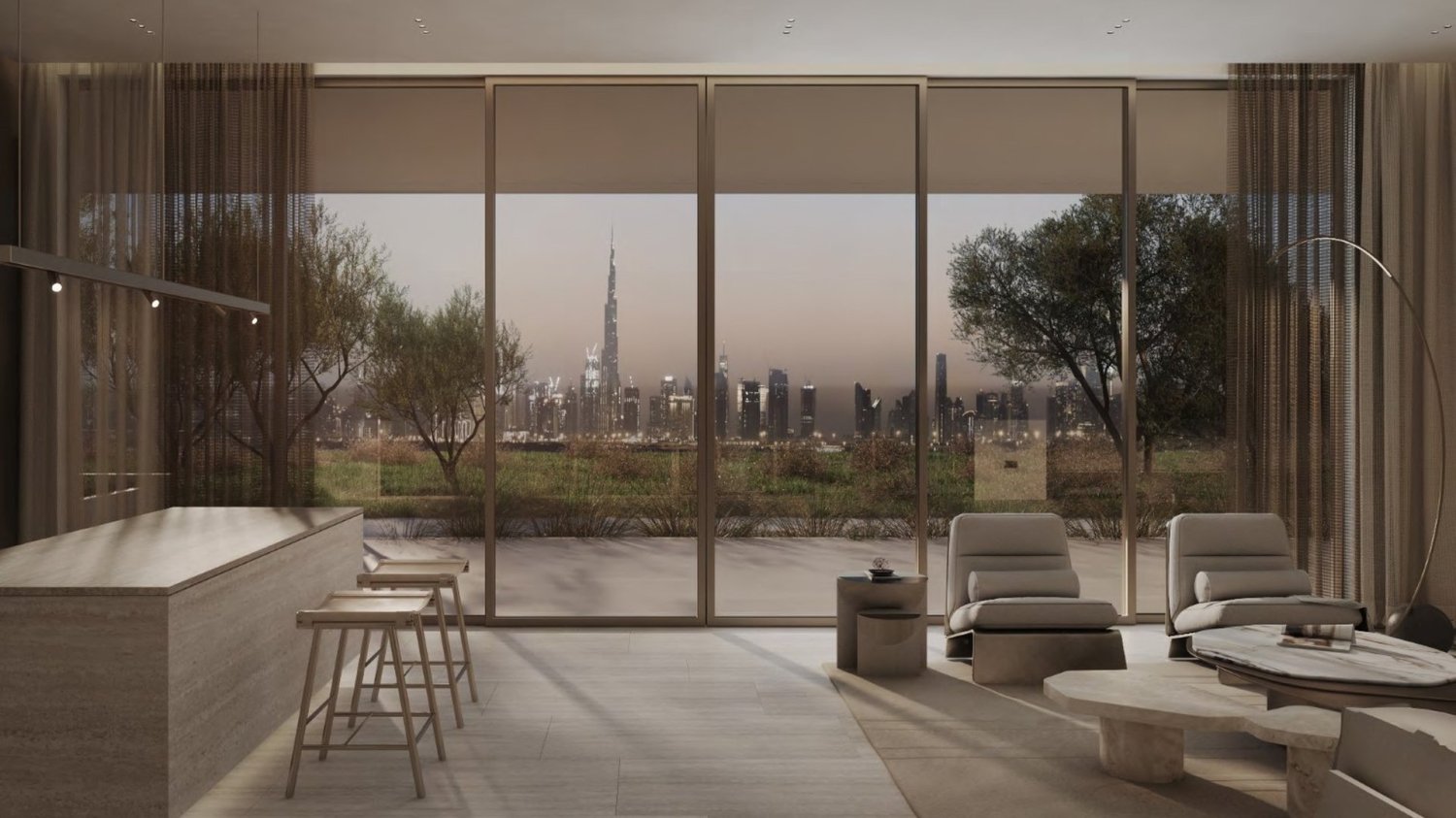 Apartamento T2 em KETURAH RESERVE, Meydan Gated Community, UAE N.º 62345