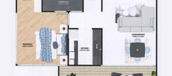 Apartamento de 1 dormitorio en Dubai, UAE No. 121350 8