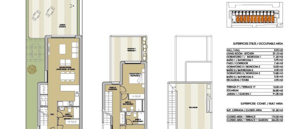 3 bedrooms Villa in Pilar de la Horadada, Spain No. 11480 3