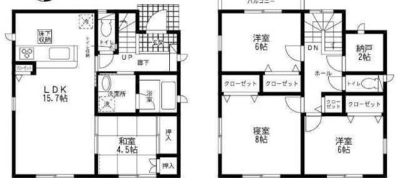 Дом с 4 спальнями в Фукуока, Япония № 8480 2