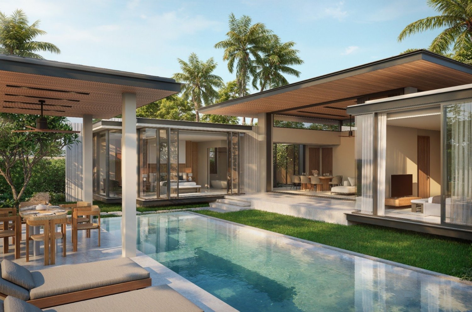 3 chambres Villa à Naithon Beach, Thailand No. 30417