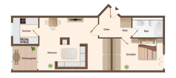 1 bedroom Apartment in Dresden, Germany No. 307580 12
