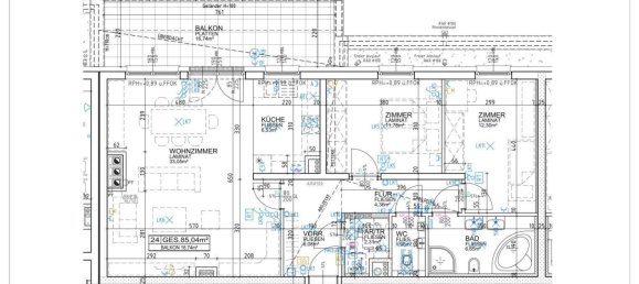 3غرفة شقة في Vosendorf, Austria رقم 146449 25